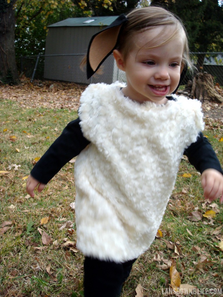 Halloween Diy Lamb Costume Lansdowne Life