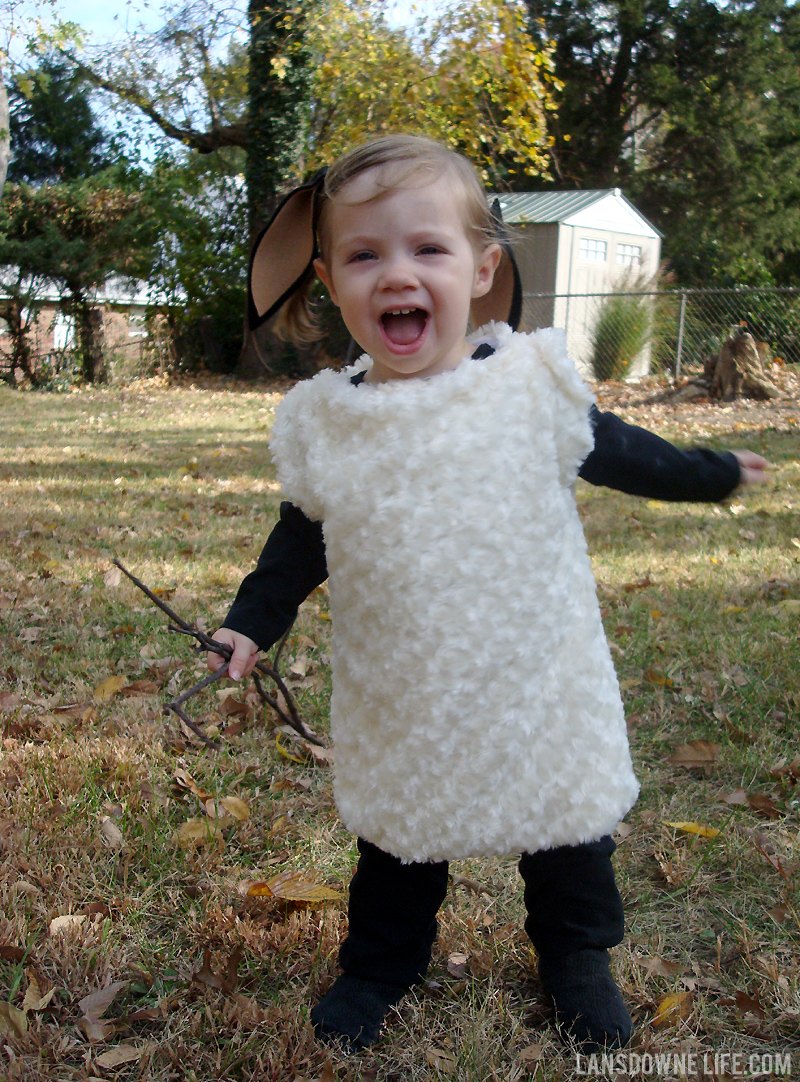 Halloween: DIY lamb costume - Lansdowne Life