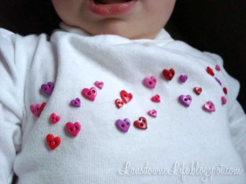 Valentine button shirt