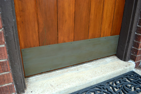 front door step plate