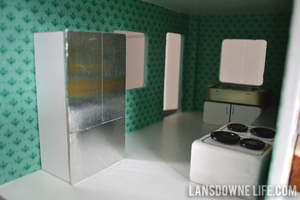 Modern DIY dollhouse with homemade furniture (Part 1 of 6) - Lansdowne Life